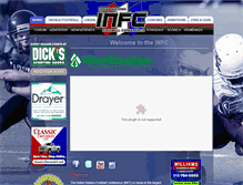 Tablet Screenshot of inyouthsports.com